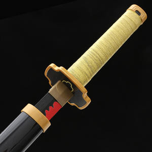 Spada <span class=keywords><strong>Manga</strong></span> spada Cosplay in legno 78cm Tsugikuni Yoriichi spada - Product Image 5