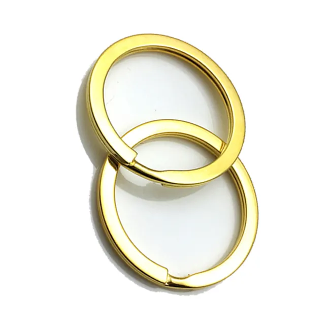 Edelstahl O-Ring Großhandel Split Key Ring Metall Split Ring