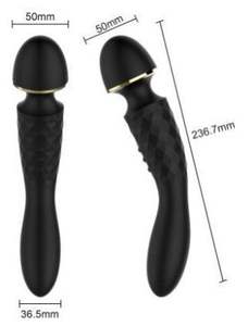 Odeco güçlü ağır seks oyuncakları klitoris vibratör kedi AV değnek stimülasyon güçlü titreşim AV değnek masaj - Product Image 3