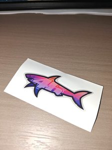 Nouveau 2026 Blnieece Autocollant Requin Tendance pour Réfrigérateur, Décorations 3D Étanche, Autocollants Requin, Autocollant Requin CP Company - Product Image 2
