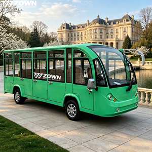 Autobús Turístico Eléctrico con Certificación CE, con Calefacción, Refrigeración y Aire Acondicionado, 14 Asientos, Larga Duración de Funcionamiento, para Transporte en Resorts, Campus y Aeropuertos - Product Image 6