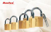 Cadenas de sécurité massif Rarlux 25-70mm en laiton, haute sécurité, à clé maîtresse