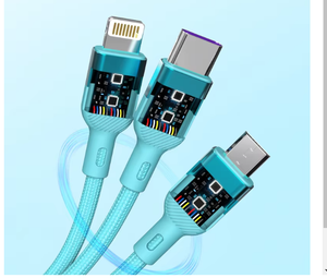 Cable de Datos de Carga Súper Rápida Twill 6A 100W Tipo-C USB Compatible con la Mayoría de Teléfonos Móviles, Tabletas, Computadoras y Laptops - Product Image 4