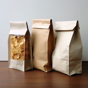 ถุงกระดาษใส่ไก่ทอดแบบกำหนดเองได้ ขนาดเล็ก MOQ ต่ำ - Product Image 1