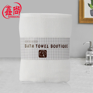 Juego de toallas de baño Xinshang, 120g, 500g, algodón suave absorbente, color sólido, rectangular, 3 piezas para uso en hoteles - Product Image 5
