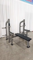 Banc de musculation multifonction à charge libre pour presse et banc incliné