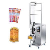 Machine automatique de remplissage, de scellage et d'emballage de bâtonnets glacés liquides en plastique