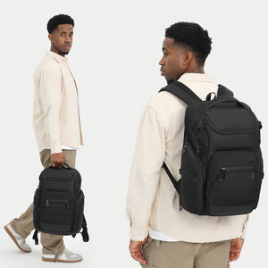 9799 модный мужской рюкзак для работы в деловом стиле, подходит для ноутбука 15,6 дюймов, дорожный прочный водонепроницаемый рюкзак для ноутбука - Product Image 5