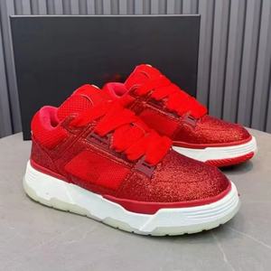 Zapatillas de Lujo Originales Unisex, Zapatos Casuales de Moda, Color Rojo, Transpirables, con Parte Superior de Malla, Antiolor, para Todas las Temporadas - Product Image 5