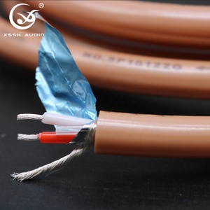 Yivo xssh OEM ODM <span class=keywords><strong>DIY</strong></span> OFC Core 8.5มม. <span class=keywords><strong>สาย</strong></span>สัญญาณเสียง HIFI สีเงิน<span class=keywords><strong>สาย</strong></span> <span class=keywords><strong>AUX</strong></span> ขั้วต่อ XLR RCA สำหรับการใช้งานลำโพง - Product Image 3