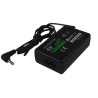 Tideseer Adaptor AC 5V Tahan Lama Pengisi Daya Dinding untuk Konsol Game PSP 1000 2000 3000 Colokan EU/US