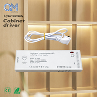 Driver LED 12V 24V pour meubles et armoires, interrupteur variateur de lumière tactile et à détection de mouvement multi-capteurs pour meubles et armoires de cuisine