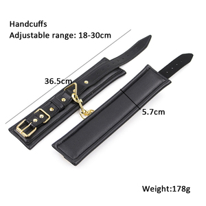 성인 게임 속박 섹스 토이 골드 체인 Bdsm 수갑 발목 커프스 - Product Image 6