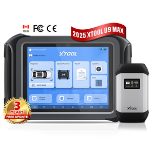 Outils automobiles XTOOL D9MAX, codage J2534 pour voitures, tous systèmes, 45+ réinitialisations - Product Image 2