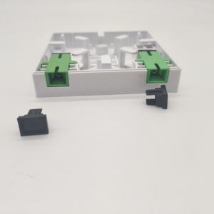 ไฟเบอร์ออปติกในร่ม FTTH เทอร์มินัลผนังกล่องสำหรับเครือข่าย FTTX <span class=keywords><strong>2</strong></span>พอร์ต SC LC 86แผ่นพร้อมอะแดปเตอร์ SC/APC - Product Image 6