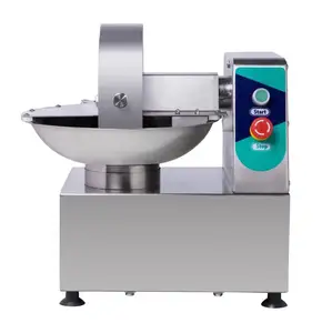 Factory Supplier Vegetable Chopper Cutter Slicer With Bowl Meat Bowl Cutter Machine