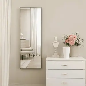 Espejo de cuerpo entero rectangular con marco de aleación de aluminio - Product Image 6