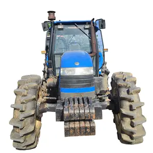 Neuankömmling SNH804 80HP Holland gebrauchter Traktor mit warm kalter Klimaanlage