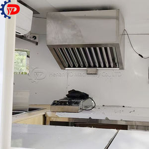 Thực phẩm di động xe tải bánh thực phẩm Giỏ hàng nhượng Bộ TACO Trailer với đầy đủ nhà bếp lò sâu nồi chiên nướng bếp nhà hàng di động - Product Image 6