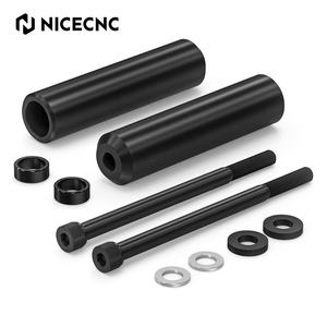 NICECNC - Protectores de Amortiguador Superior para Harley <span class=keywords><strong>Sportster</strong></span> 883 Low XL883L <span class=keywords><strong>1200</strong></span> Low XL1200L Iron 883 XL883N <span class=keywords><strong>1200</strong></span> XL1200NS - Product Image 1