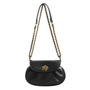 Bolso de Hombro de PU para Mujer, Nuevo Modelo 2025, Moderno, Pequeño, con Cadena, Estilo Bandolera, Informal, Relajado, Impermeable para Invierno - Product Image 4