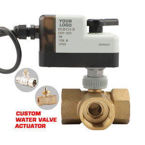 DC12V/DC24V actionneur de vanne à bille en acier inoxydable motorisé contrôle du débit d'eau électrique marche-arrêt température normale OEM personnalisable - Product Image 2