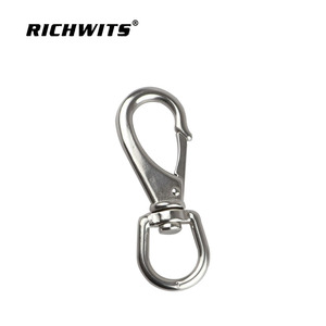 ตะขอเกี่ยวสแตนเลส RICHWITS ขนาด 3 มม. ตะขออเนกประสงค์สำหรับเชือกและโซ่ - Product Image 2