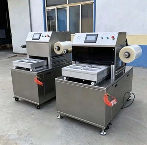 Máquina Selladora de Bandejas Mayboom, Selladora de Alimentos al Vacío Semiautomática con Atmósfera Modificada - Product Image 3