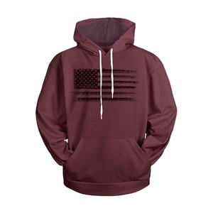 Sudadera con Capucha con Estampado de la Bandera Americana para Hombre al Mejor Precio, Venta al por Mayor de Ropa Patriótica Personalizada - Product Image 2