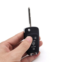 Clé de voiture de vente chaude télécommande clé pliante à 4 boutons avec code fixe commercialisée en Colombie pour Chevrolet