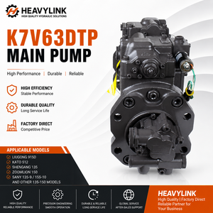 ปั๊มหลัก HEAVYLINK K7V63DTP สำหรับเครื่องจักรก่อสร้าง Liugong 915D Kato 512 Shengang 135 Zoomlion 150 Sany 135-9 155-10 - Product Image 4