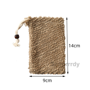 Sac à savon personnalisé avec logo, biodégradable, réutilisable, exfoliant, en maille, lavable, avec cordon de serrage, pour économiser le savon de bain - Product Image 2