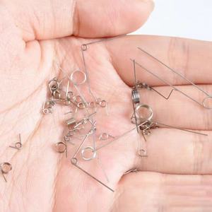 Thu nhỏ thép không gỉ trở lại Xoắn mùa xuân tôm hùm <span class=keywords><strong>Clasp</strong></span> đồ trang sức phụ kiện - Product Image 6