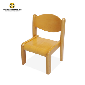 Silla Infantil de Madera de Haya al por Mayor, Estilo Montessori, para el Hogar, Aula, Sala de Estudio, Estándar EN71, Pintura UV de PU - Product Image 3
