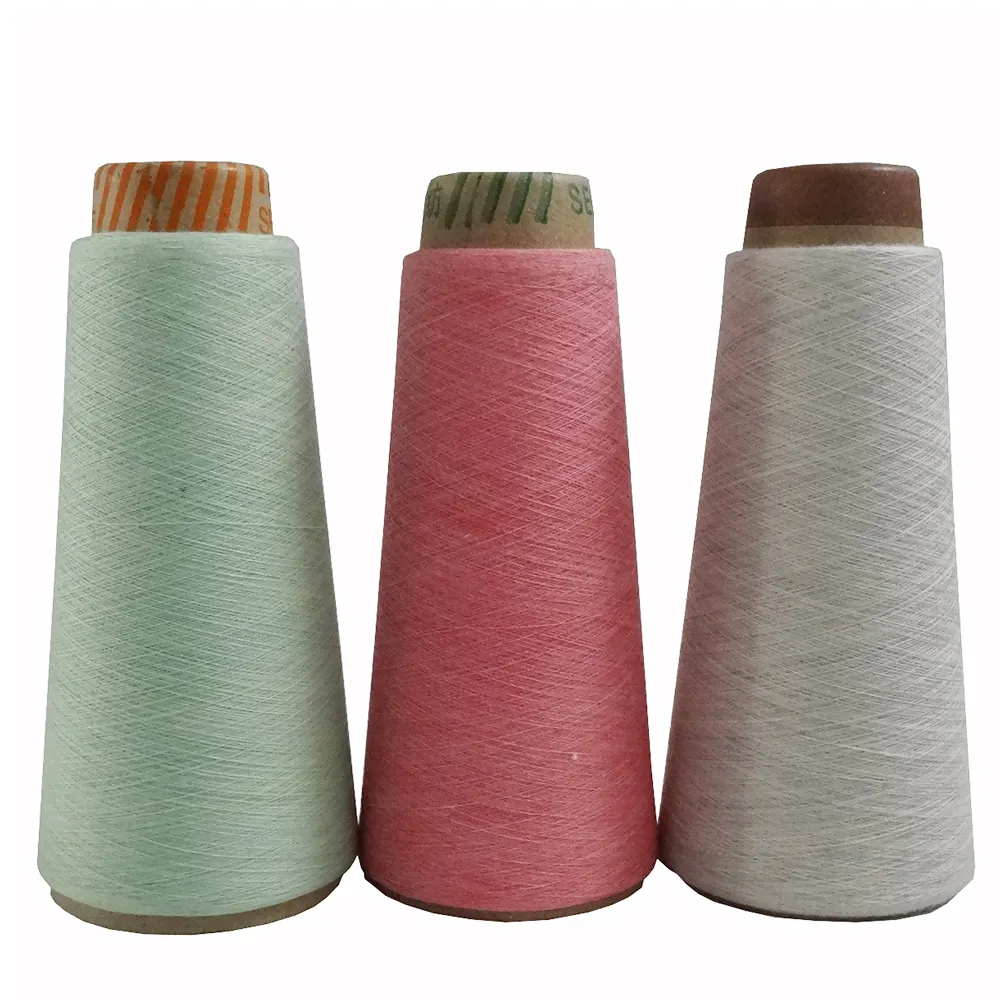 60% cotton 40% polyester Spinning Melange Yarn (heather yarn)