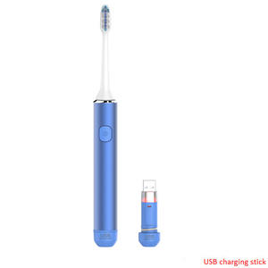 แปรงสีฟันไฟฟ้าระบบโซนิก USB ชาร์จแบตเตอรี่แปรงสีฟันไฟฟ้าอัจฉริยะจากจีน - Product Image 2