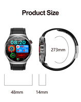 Großhandel Direktvertrieb OEM Metall Smartwatch Gesundheits-Tracker Herzfrequenz-Blutsauerstoff-Monitor Wasserdicht mit Individuellem Logo für
