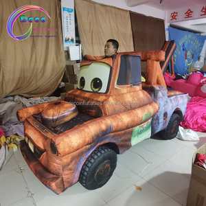 City <span class=keywords><strong>Parada</strong></span> Festival Aufblasbares Auto Cartoon Modell Kostüm Aufblasbares Kran Kostüm - Product Image 1