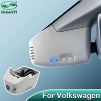 Caméra embarquée 4K OEM GreenYi pour VW Tiguan Tiguan X Touareg Skoda Superb 2019-2023, Plug & Play, DVR de voiture, WiFi, application