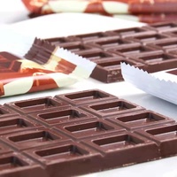 Chocolat Noir et au Lait Personnalisé en Gros, Haute Qualité, 100% Pur Beurre de Cacao, en Vrac