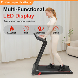 Tapis roulant de haute qualité, nouveau design, avec écran LED électrique, tapis roulant pliable pour la musculation et la course à pied - Product Image 4
