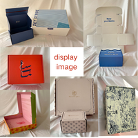 Vente en gros boîte d'emballage de vêtements personnalisée rose pour t-shirt t-shirt robe lingerie casquette culotte à capuche saree jeans vêtement chaussure