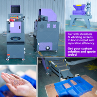 Machine de séparation de fil de cuivre de type sec à 99 % de pureté, 50-80 kg/h, granulateur automatique de câbles de rebut mini avec certifications CE et ISO