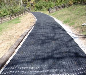 Sunsbuild Wholesale HDPE Heavy Duty Gravel Grid Ground Stabilisation System for Driveways on Slopes Parking <b>Garden</b> Paths - Product Image 3