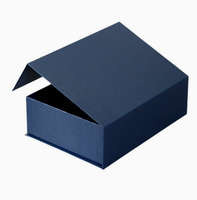 Boîte cadeau magnétique de luxe sur mesure en carton rigide, avec logo personnalisé pour mariage, cosmétiques, bijoux et emballage.