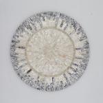 Fourniture directe de fleurs artificielles pour la décoration murale tapis de plaque de chargeur rond pour la table de mariage en rotin moderne - Product Image 3