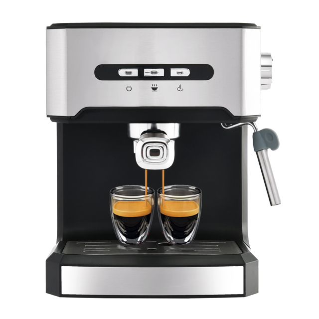 Wholesale Professional Semi-automatic Coffee Machine With Steam Milk Frother Hot Selling Cappuccino Latte
