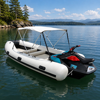 Bateau pneumatique motorisé de qualité supérieure pour jet ski, stable, léger, en PVC, pour le surf et la dérive, durable, à vendre