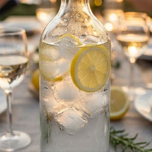 Venta Directa de Fábrica de Botellas de Vidrio Personalizadas con Tapa de Rosca de 500ml, 550ml, 600ml para Bebidas, Cerveza, Licor, Whisky y Ron - Product Image 5