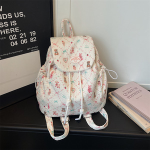 Japanese style <b>cute</b> <b>bear</b> backpack 2026 new cartoon anime small backpack soft adorable casual lightweight double-shoulder bag - Product Image 1